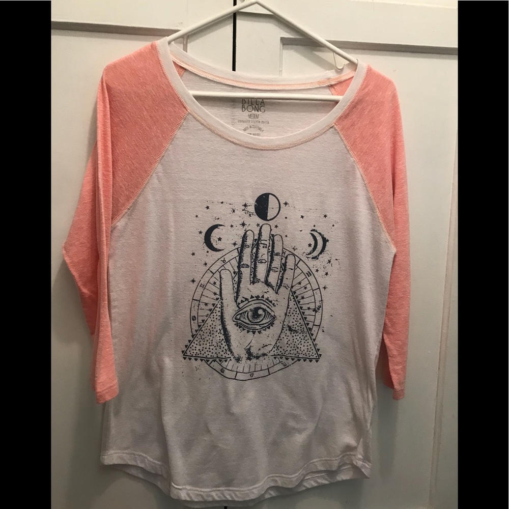 3/4 sleeve blouse.
